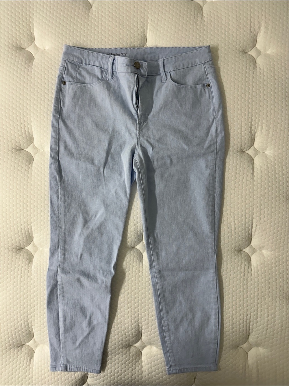 Talbots Light Blue Cropped Ankle Pants
